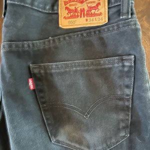 Levi Men’s- Black jeans. 34x34 work jeans